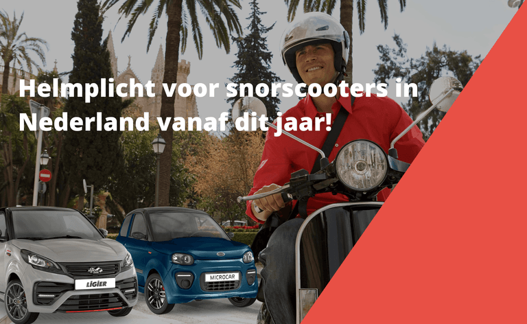 De helmplicht voor snorscooter zorgt voor een extra reden om een CItycar aan te schaffen.png